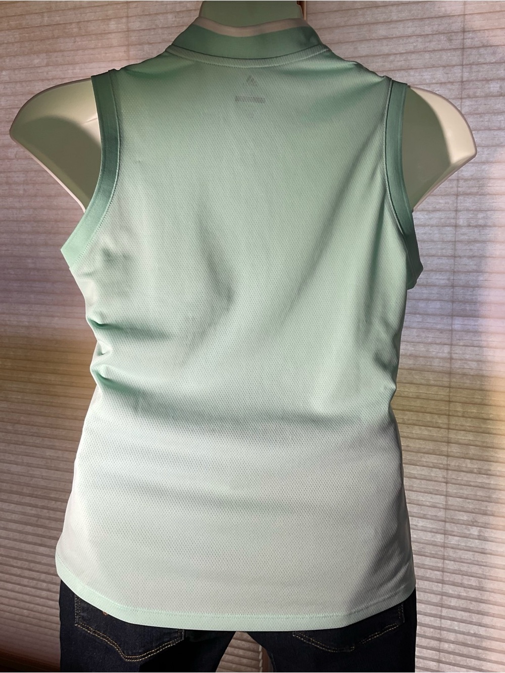 Adidas Women’s Large Sleeveless Golf Polo Top 1/4 Zip GUC - Picture 9 of 10